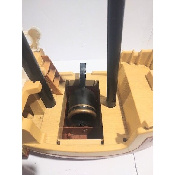 1994 Fisher Price Great Adventures Pirate Ship '95 Skull Island FLAWS Incomplete - Picture 8 of 13